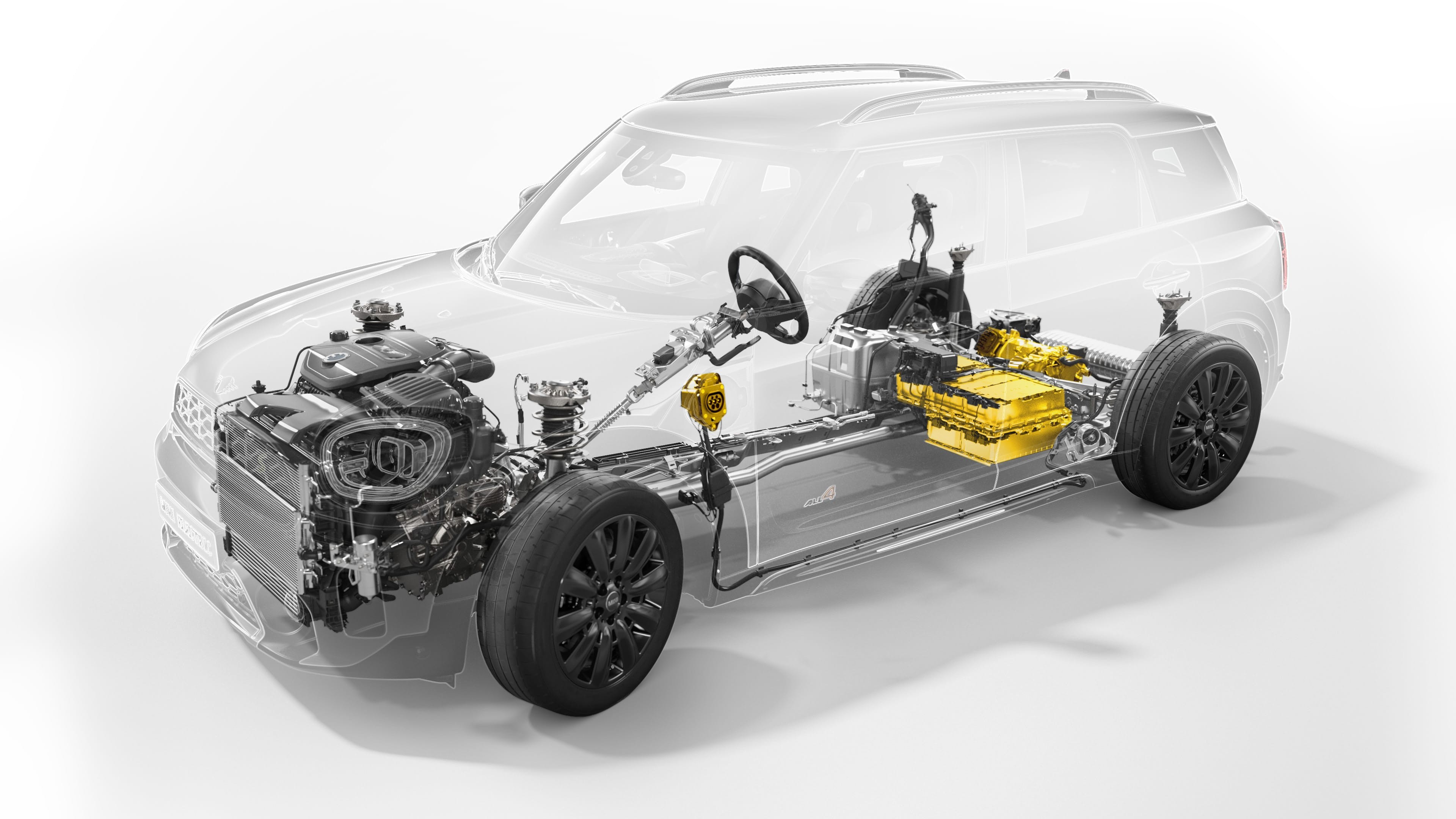 MINI Electric – motor – powertrain and chassis